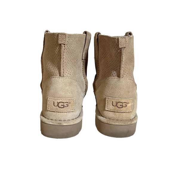 Ugg Classic Tawny Unlined Mini Perforated Boots - Picture 4 of 12